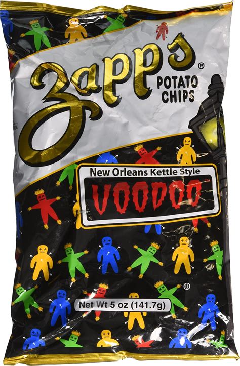 Zapps New Orleans Voodoo Potato Chips 42 Count Crunchy