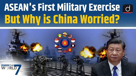 ASEAN S First Military Drill Addressing Tensions With China Around