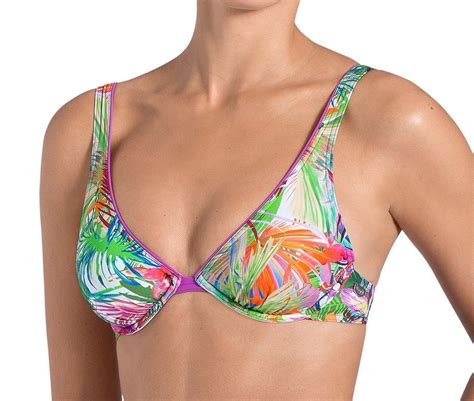 BIKINI TOP KOSTIUM STRÓJ BANDEAU TRIUMPH 38B 7290620891 oficjalne archiwum Allegro