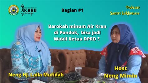 Wakil Ketua Dprd Ternyata Pernah Minum Air Kran Saat Di Pondok