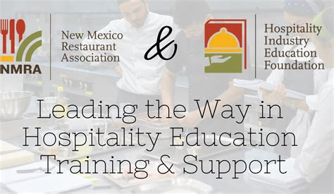 Leading the Way in Hospitality Education, Training & Support - NMRA