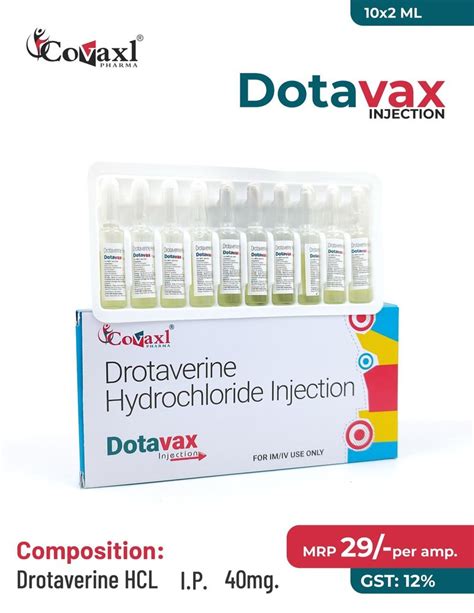 Drotaverine Injection Drotin Injection Latest Price Manufacturers