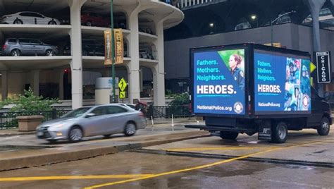 The National Police Association Mobile Billboard Shares The Support The