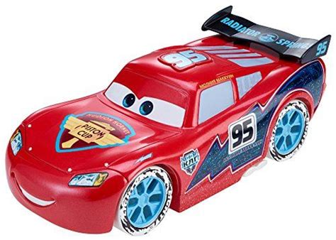 Disney Pixar Cars Ice Racers Large 124 Scale Lightning Mcqueen