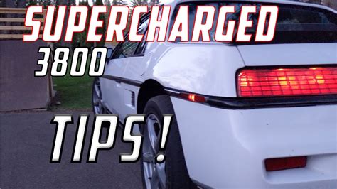 3800 Supercharged Fiero Tips And Closer Look Part 1 Engine Swap Youtube