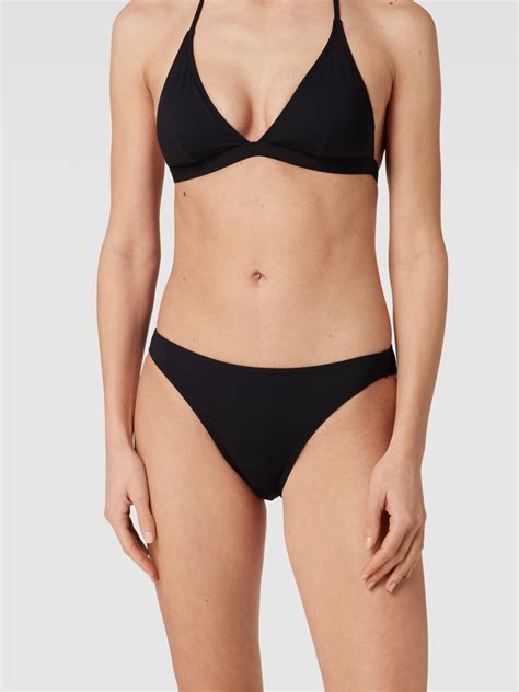 Esprit Bikini Hose Mit Strukturmuster Modell RCS Mini Brief Schwarz