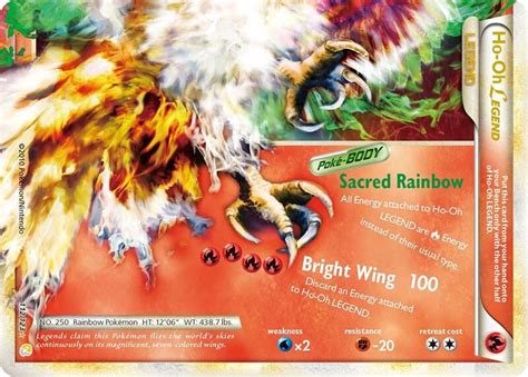 Ho Oh Legend Top HeartGold SoulSilver Pokemon