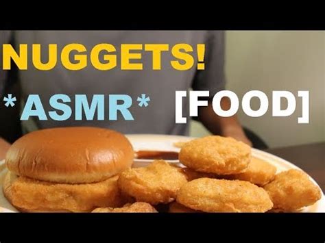 Asmr Chicken Nuggets And Filet O Fish Mcdonalds Mcpick Youtube