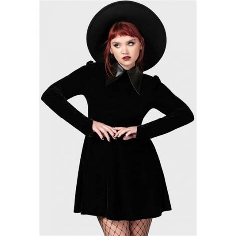 Killstar Cathedral Ii Skater Dress B Ksra Qooza