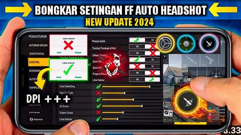 Pengaturan Ff Auto Headshot Setelah Updateseting Control