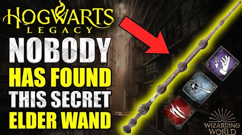 Get The Rarest Hogwarts Legacy Wand Now Overpowered Elder Wand