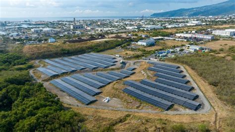 La R Union Centrale Solaire De Rivi Re Des Galets Edf Renouvelables