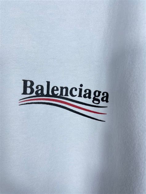 Balenciaga Campaign Logo Oversized, Luxury, Apparel on Carousell