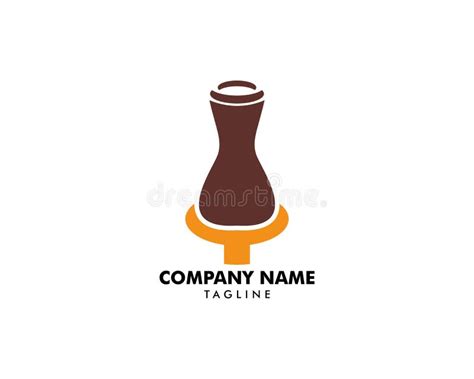 Pottery Logo Template Design Vector Stock Vector - Illustration of craft, crockery: 155123845