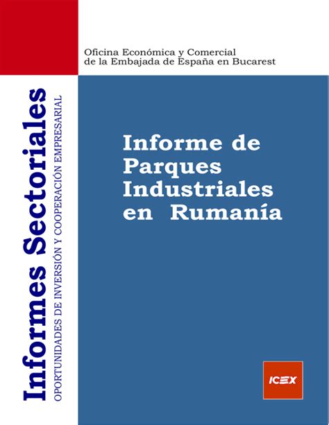 Informe de Parques Industriales en Rumanía