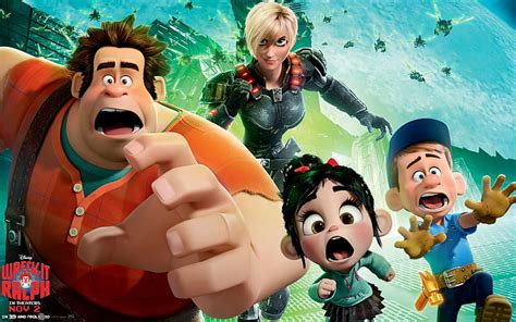 HD wallpaper: Wreck-it Ralph Vanellope von Schweetz Sergeant Calhoun ...