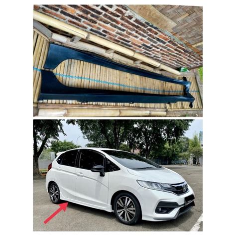 Jual Bodykit Sideskirt Samping Honda Jazz Gk Original Tahun