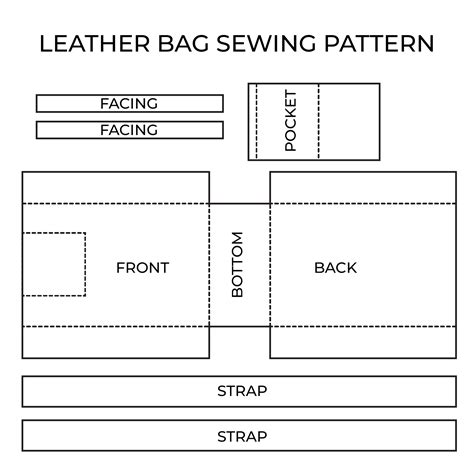 Leather Handbag Patterns 14 Free Pdf Printables Printablee