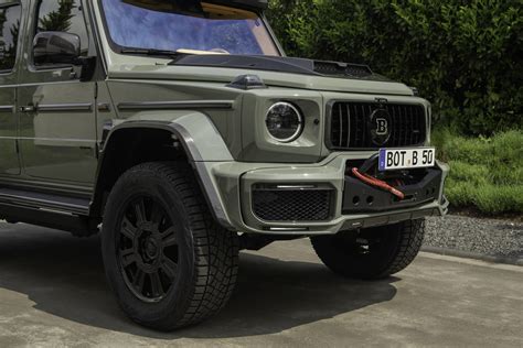 BRABUS 800 4x4² Stealth Green - Based on Mercedes-AMG G 63 4x4² - News ...