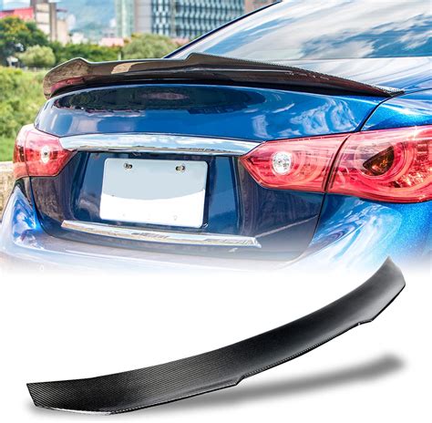 Amazon Aerobon Prepreg Dry Carbon Fiber Trunk Spoiler Compatible