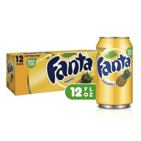 Fanta, Pineapple, 12 oz, 12 Pack Cans | KWIKIEZ - Drive Thru - S. Central Av. Phx, AZ.