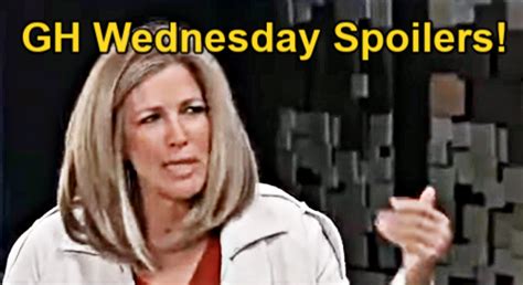 General Hospital Spoilers Wednesday November 6 2024 Gh Spoilers