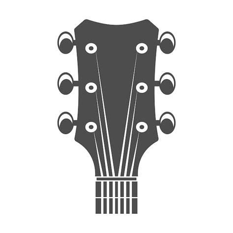 Premium Vector Guitar Icon Logo Design