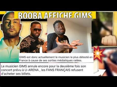 Booba Enfonce Encore Gims Sa Carrière de Rap est Finie Révélations