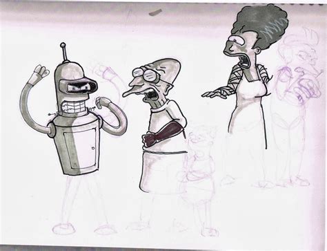 A Big Piece Of Garbage A Futurama Halloween Fan Art