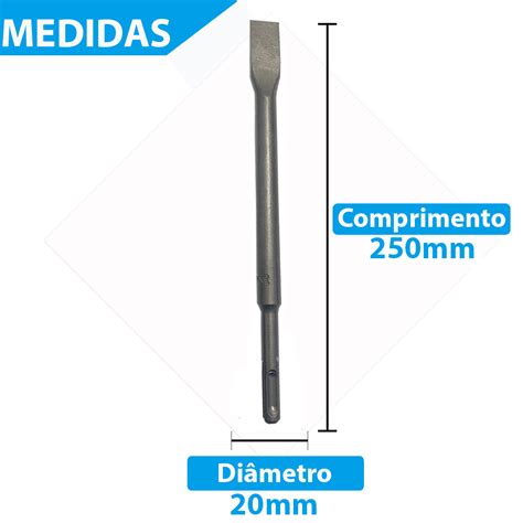 Talhadeira Para Martelete Sds Plus X X Mm Ferramentas E