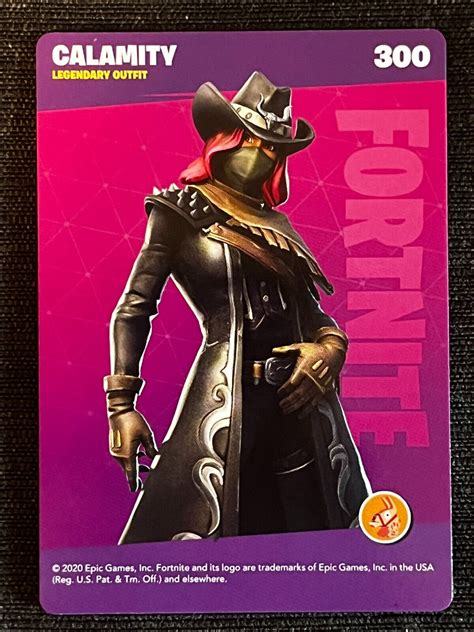 Panini Fortnite Reloaded Calamity Movin Legendary Outfit