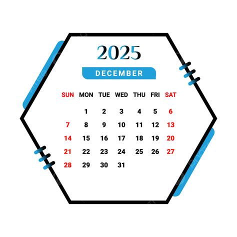 2025 December Calendar Png Images Online Minda Maible