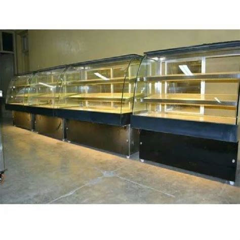 Stainless Steel Rectangular Sweet Display Counter For Shop At Rs