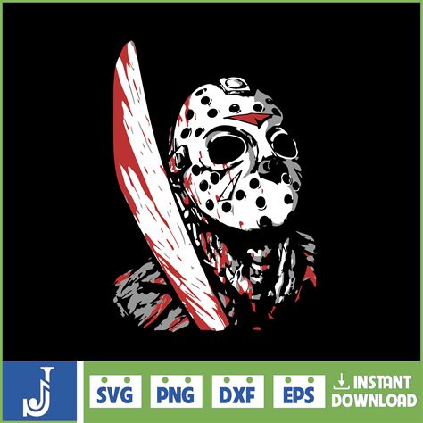 Jason Svg Voorhees Svg Friday The 13th Svg Valentine Svg Inspire