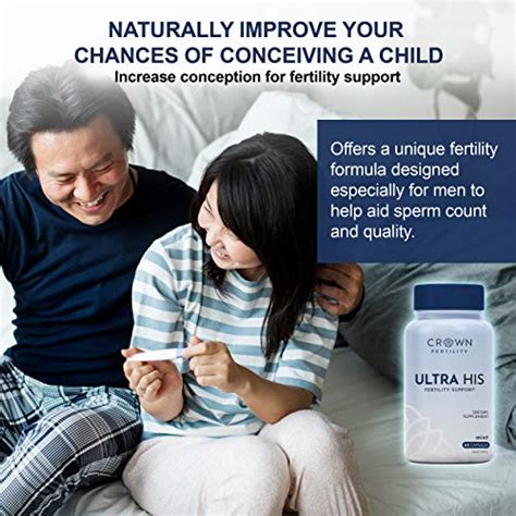 Crown Fertility Ultra His Enhanced Male Fertility Supplement To