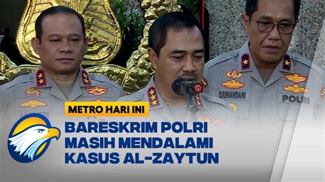 Dalami Kasus Al Zaytun Polri Akan Periksa Saksi Dan Ahli Youtube