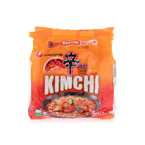 Nongshim Spicy Kimchi Noodle Soup 120g Waitrose Uae And Partners