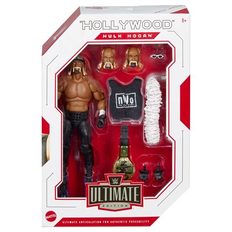 Hollywood Hulk Hogan - Best of WWE Ultimate Edition Series 3, Mattel Action Figure Toy - Walmart.com