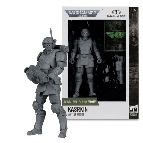 Warhammer 40000 Astra Militarum Kasrkin Artist Proof Action Figure