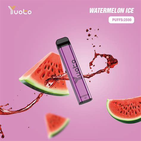 Yuoto XXL Watermelon Ice 2500 Puffs 1200mAh Vape Dubai Pro Vape