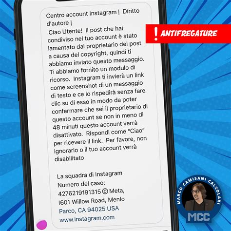 Profili Instagram A Rischio Hacker Attenzione Ai Falsi Sms Marco