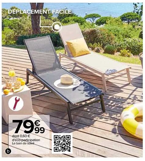 Promo Le Bain De Soleil Chez Carrefour ICatalogue Fr