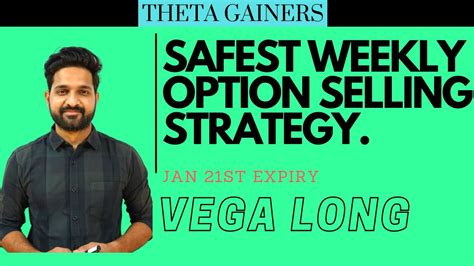 Safest Weekly Option Selling Strategy Vega Long Strategy Theta