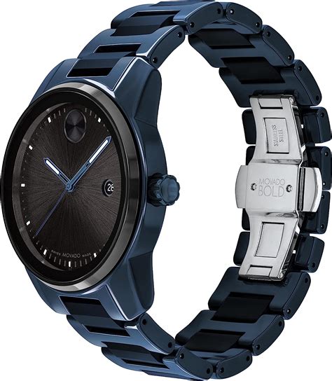 Movado Bold Reloj De Pulsera De Acero Inoxidable Y Eslabones De