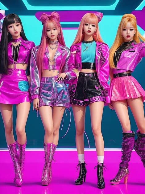 Premium AI Image | the blackpink girl group 103