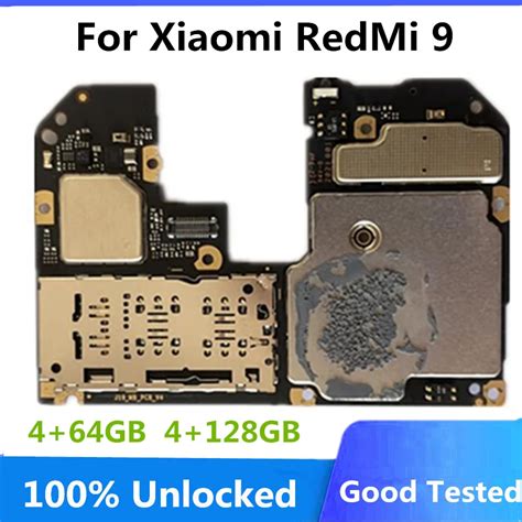 Carte Mère 64 Go128 Go Pour Xiaomi Hongmi Redmi 9 Circuit Imprimé