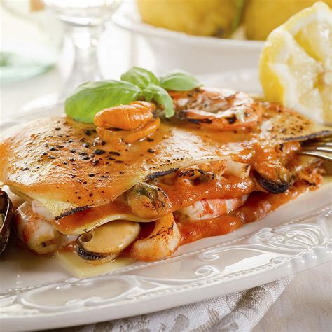 Recette Lasagnes Aux Fruits De Mer