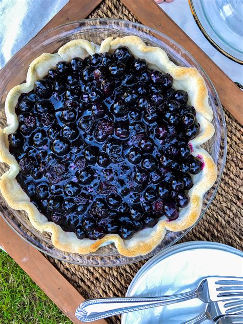 Tarte aux bleuets fraîche et facile à ouvrir