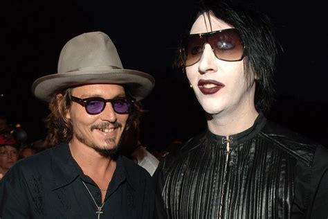 The Story Of Marilyn Manson And Johnny Depp’s Secret Matching Tattoos