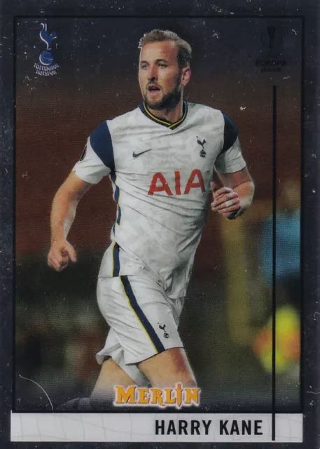 Topps Merlin Chrome Football Carte Cl Num Ro Harry Kane Eur